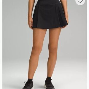 LuluLemon Side Pleat High Rise Tennis Skirt